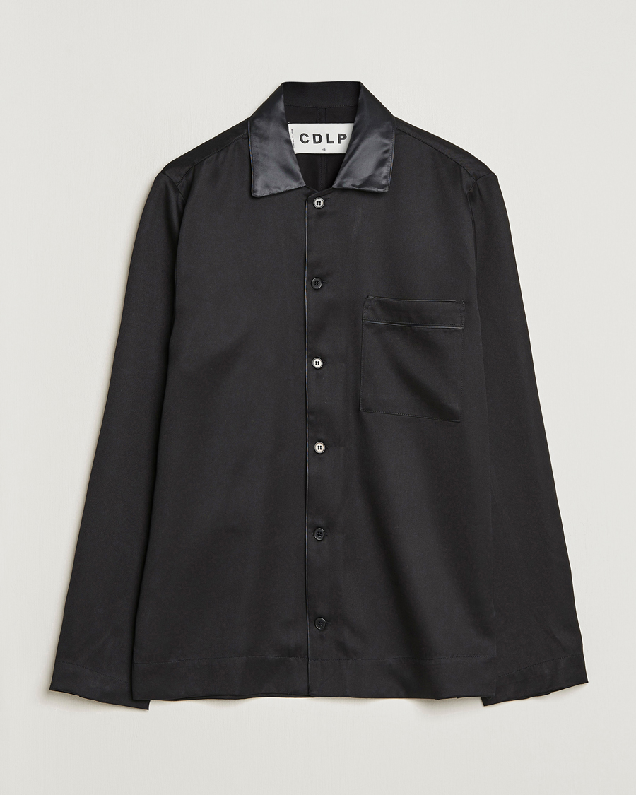 Homme | Peignoirs Et Pyjamas | CDLP | Home Suit Long Sleeve Top Black