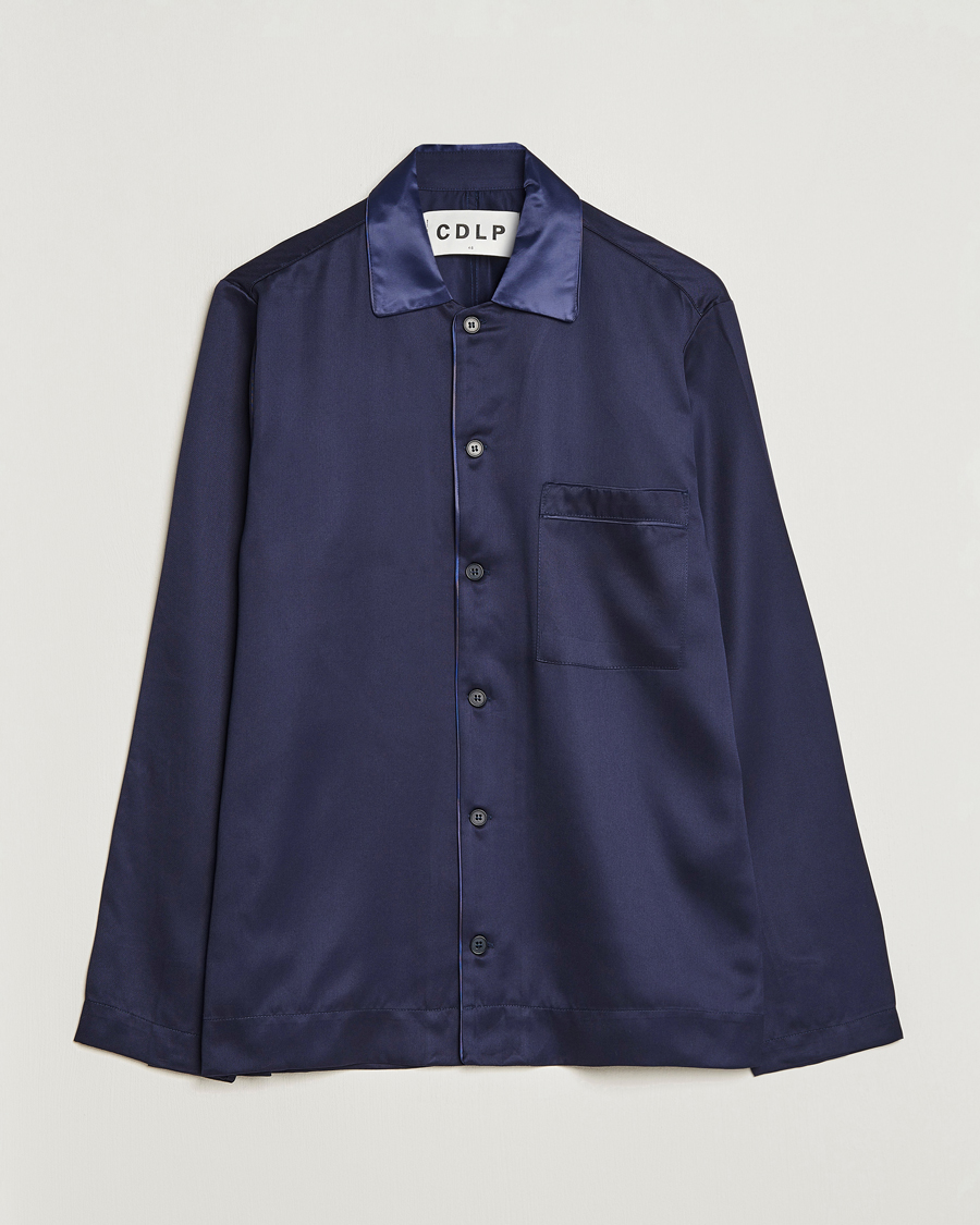 Homme | Peignoirs Et Pyjamas | CDLP | Home Suit Long Sleeve Top Navy Blue