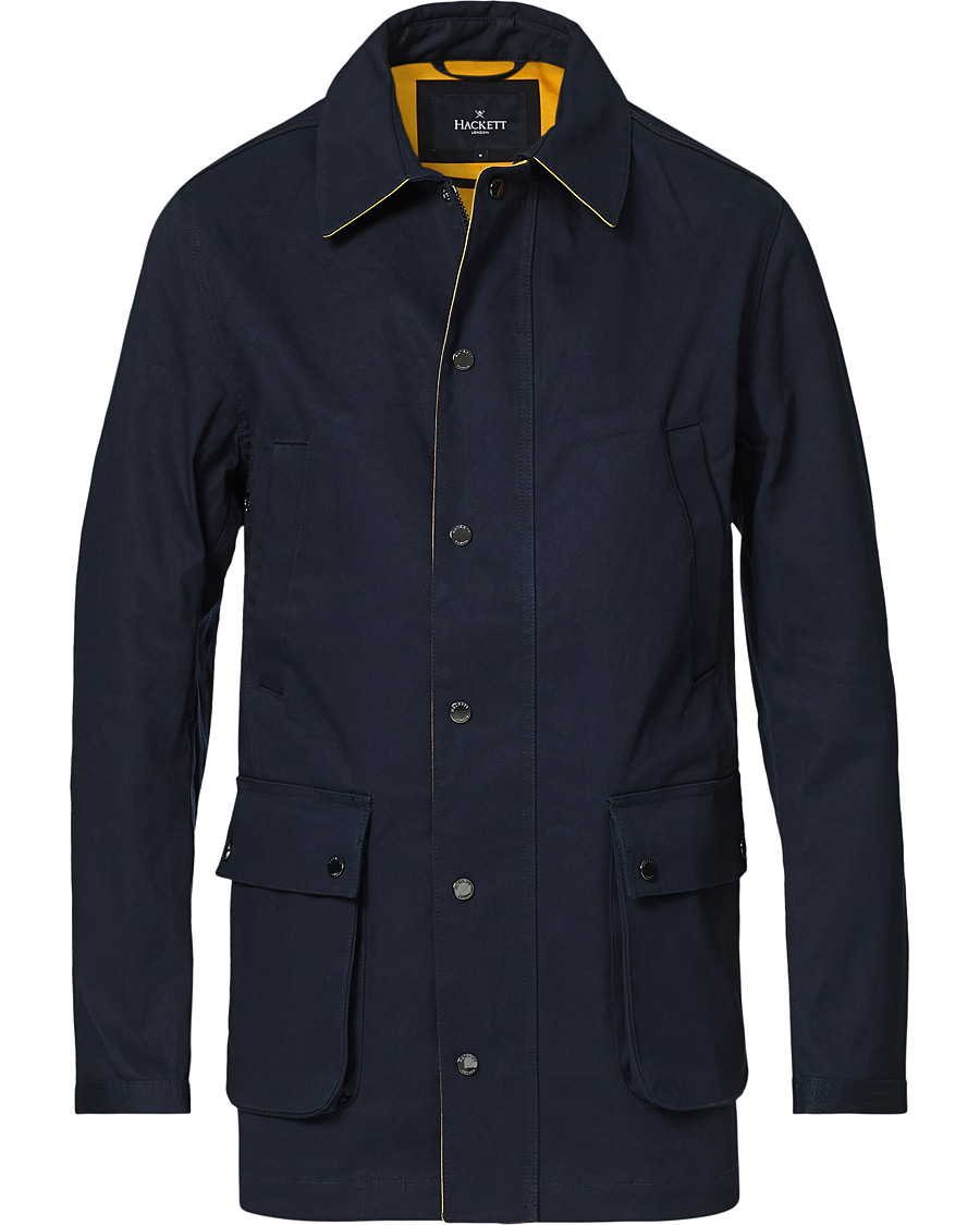 Homme | Manteaux Et Vestes | Hackett | Summer Car Coat Navy