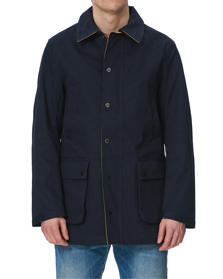 Homme | Manteaux Et Vestes | Hackett | Summer Car Coat Navy