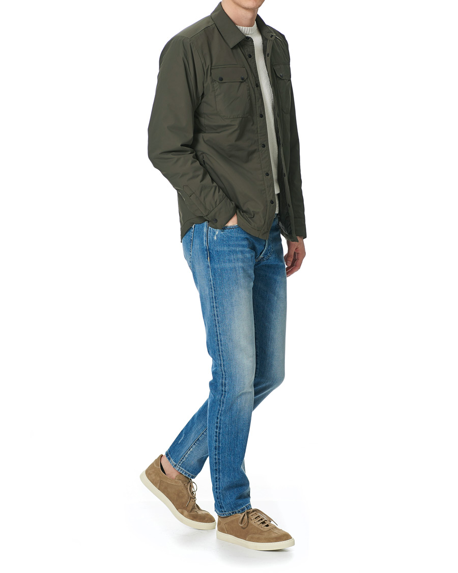 Homme | Scandinavian Edition Move Light Padded Shirt Jacket Dark Olive | Scandinavian Edition | Move Light Padded Shirt Jacket Dark Olive