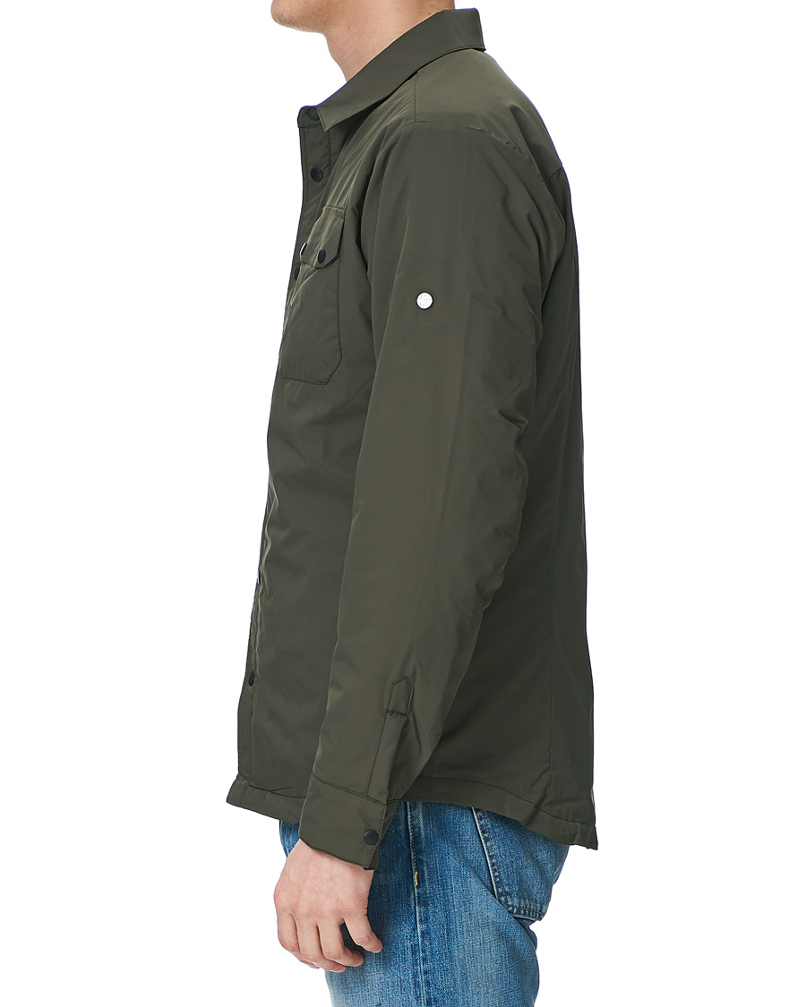 Homme | Scandinavian Edition Move Light Padded Shirt Jacket Dark Olive | Scandinavian Edition | Move Light Padded Shirt Jacket Dark Olive