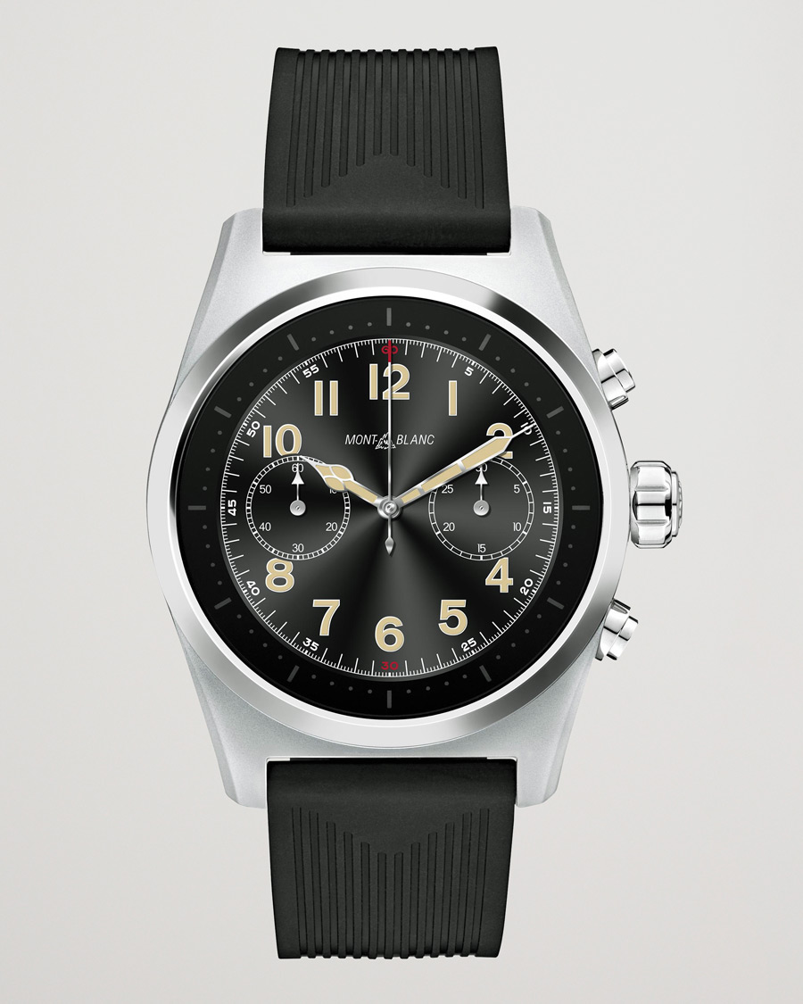 Homme | | Montblanc | Summit Lite Smartwatch Grey/Black Rubber Strap