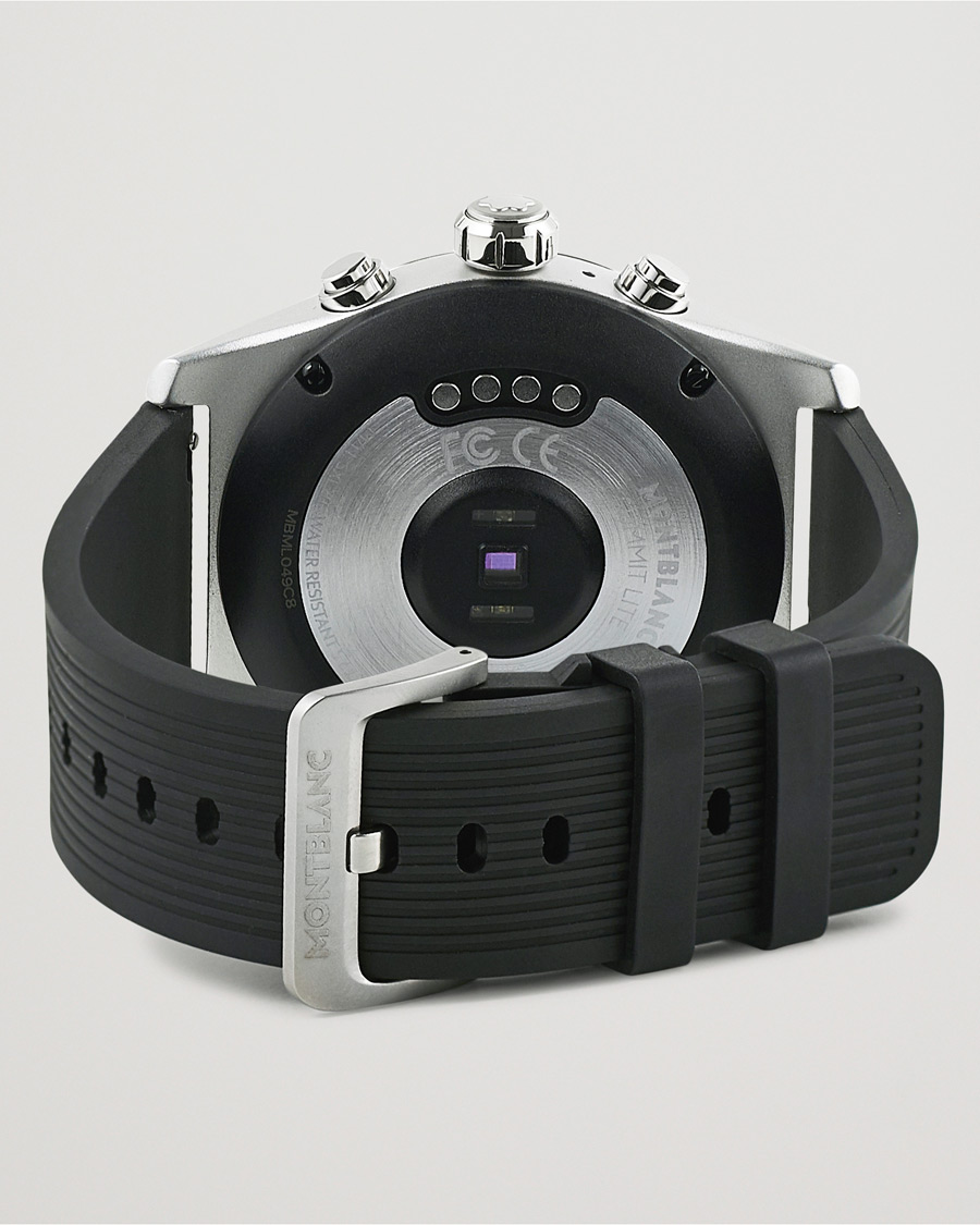 Homme | | Montblanc | Summit Lite Smartwatch Grey/Black Rubber Strap