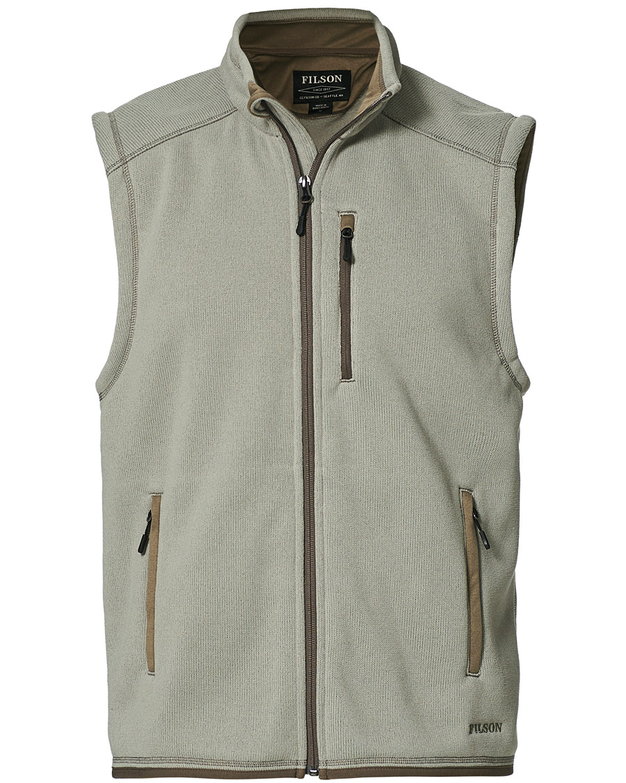 Homme | Manteaux Et Vestes | Filson | Ridgeway Fleece Vest Desert Sage