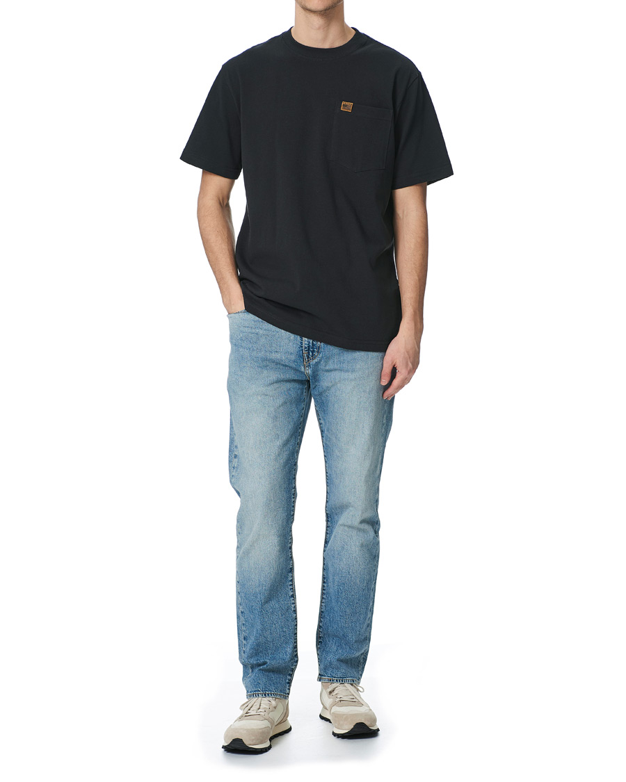 Heren | T-shirts | Filson | Pioneer Solid One Pocket Tee Black