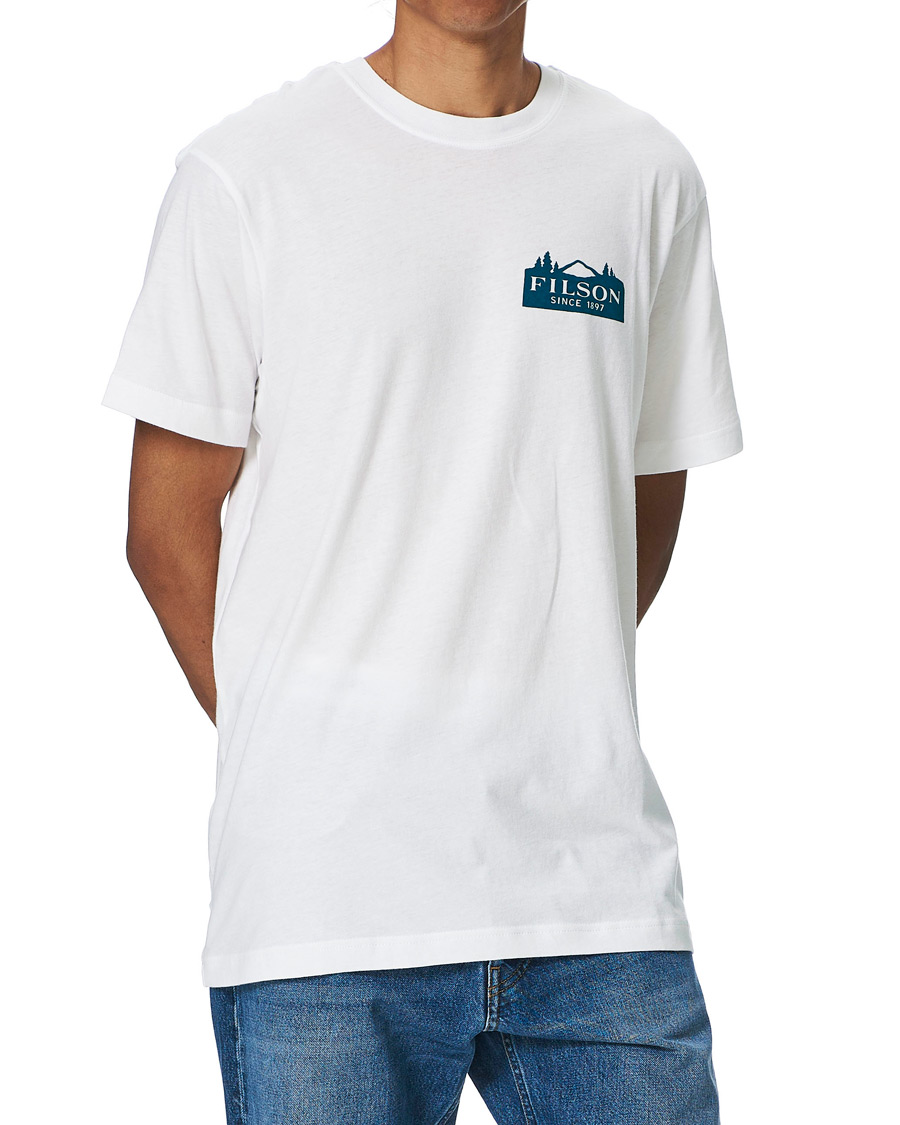 Homme | T-shirts | Filson | Ranger Graphic Tee Bright White