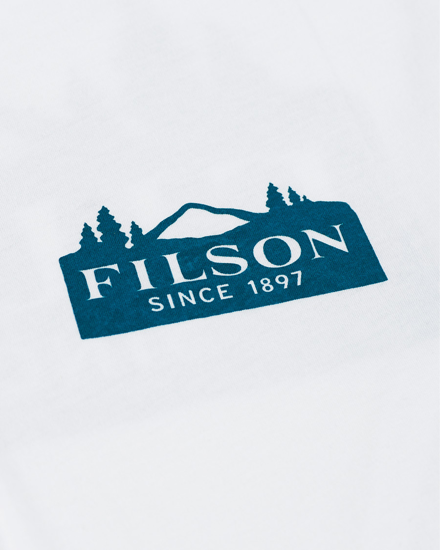 Homme | T-shirts | Filson | Ranger Graphic Tee Bright White