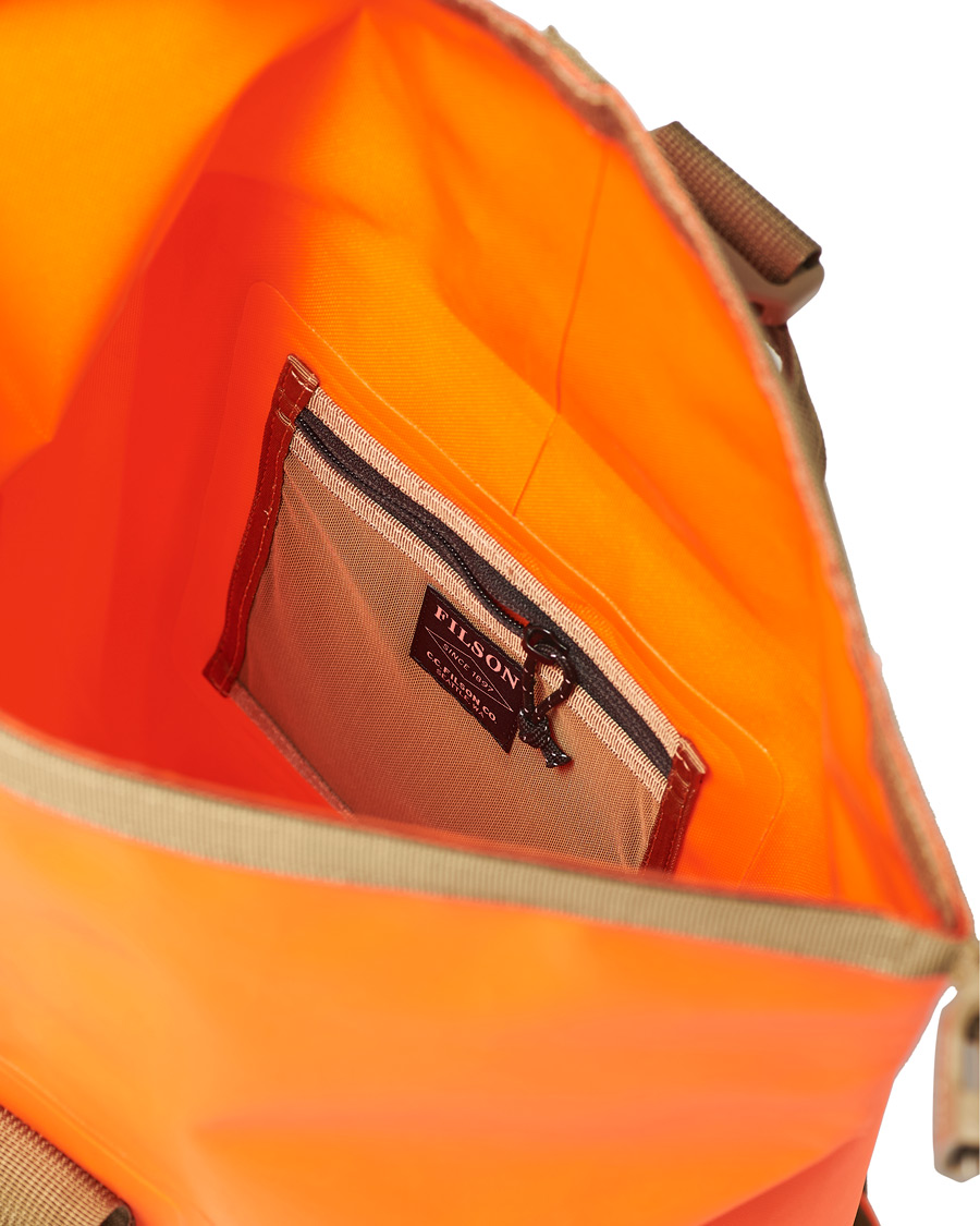 Homme | Filson Dry Backpack Orange | Filson | Dry Backpack Orange