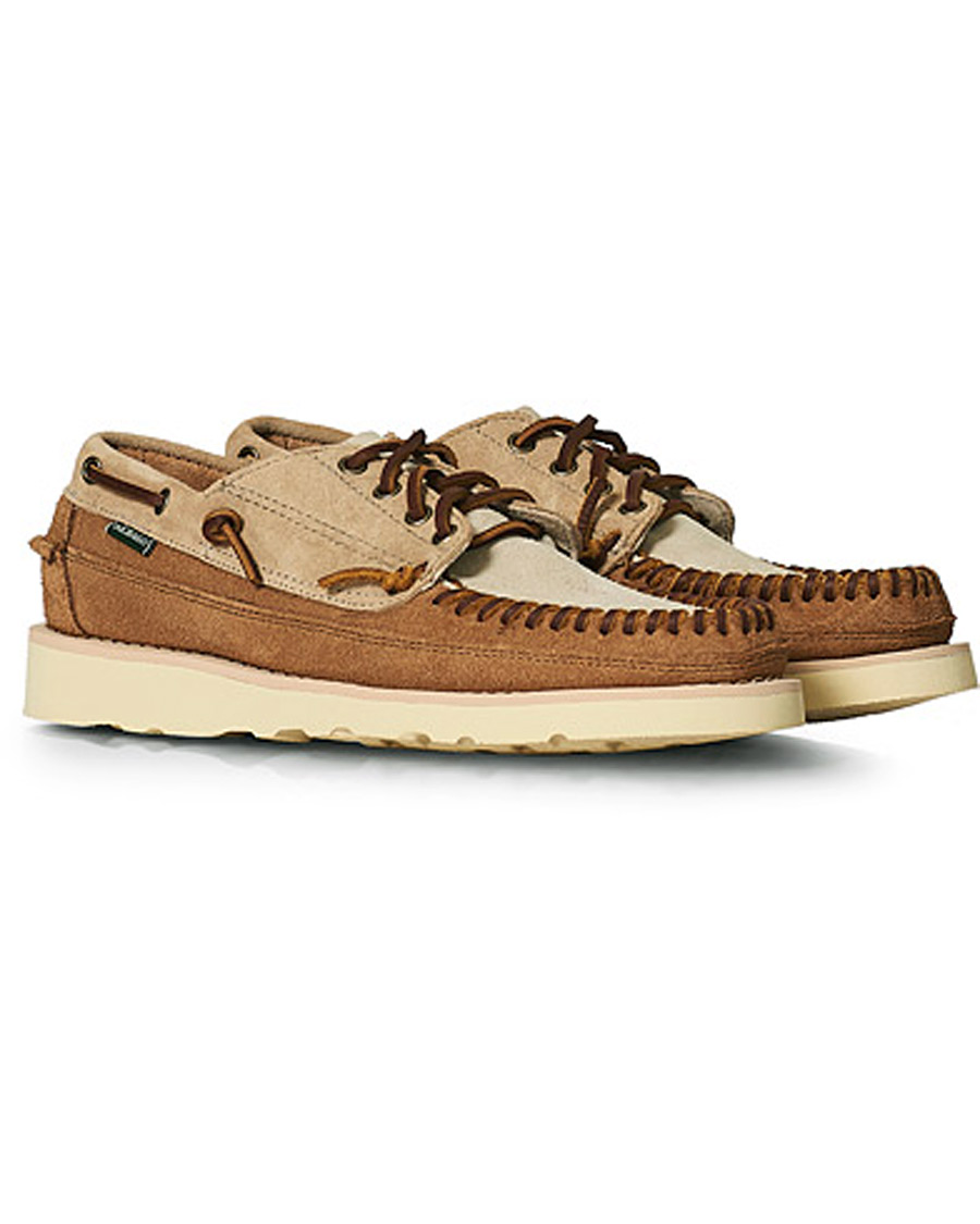Homme | Sebago Cayuga Suede Campside Shoe Camel/Cognac | Sebago | Cayuga Suede Campside Shoe Camel/Cognac