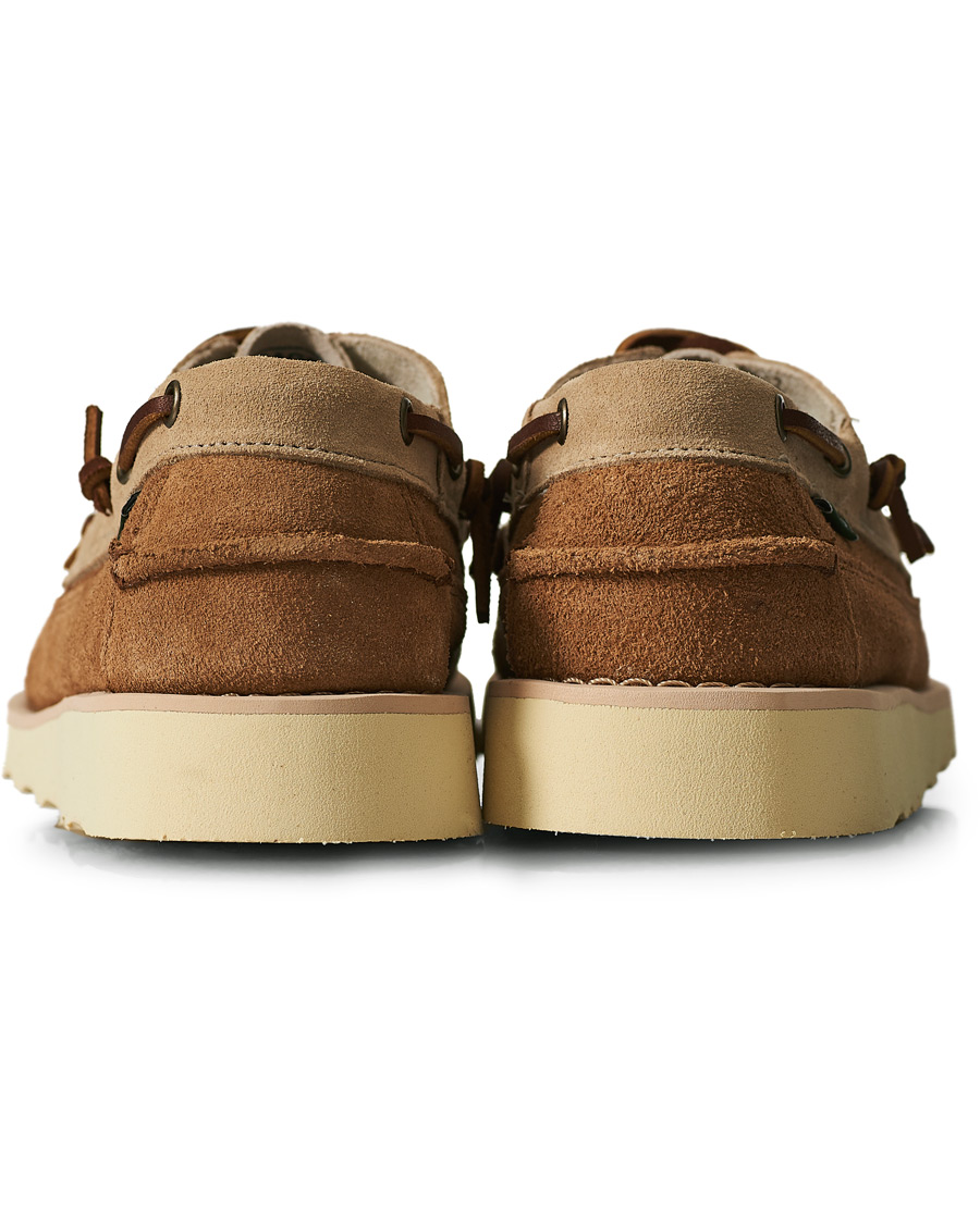 Homme | Sebago Cayuga Suede Campside Shoe Camel/Cognac | Sebago | Cayuga Suede Campside Shoe Camel/Cognac