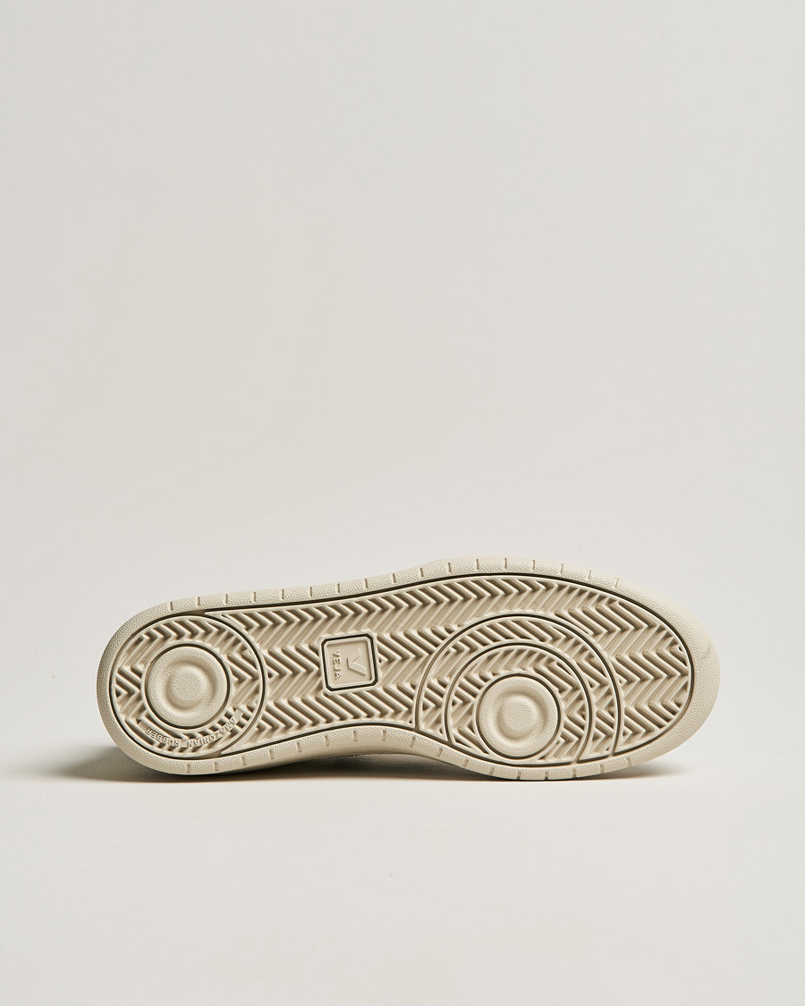 Homme | Veja V-12 Leather Sneaker Extra White/Cyprus | Veja | V-12 Leather Sneaker Extra White/Cyprus