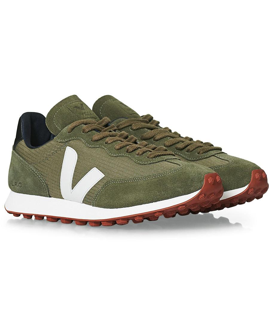 Homme | Veja Rio Branco Running Sneaker Kaki Pearl | Veja | Rio Branco Running Sneaker Kaki Pearl