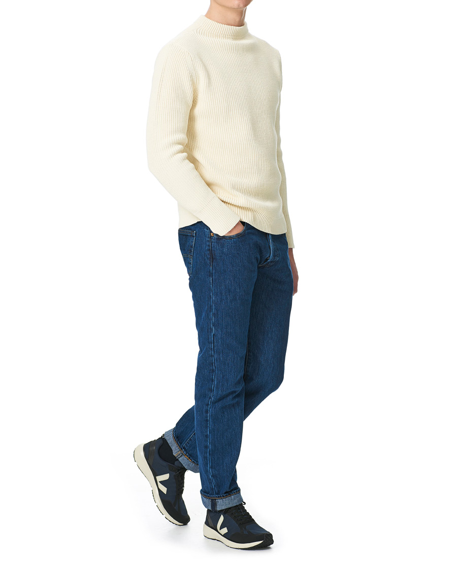 Heren | Veja Condor 2 Running Sneaker Nautico Pierre Black | Veja | Condor 2 Running Sneaker Nautico Pierre Black