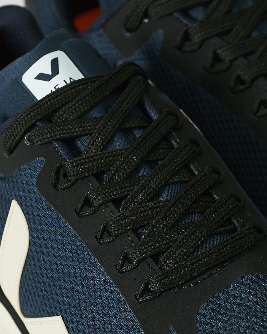 Heren | Veja Condor 2 Running Sneaker Nautico Pierre Black | Veja | Condor 2 Running Sneaker Nautico Pierre Black