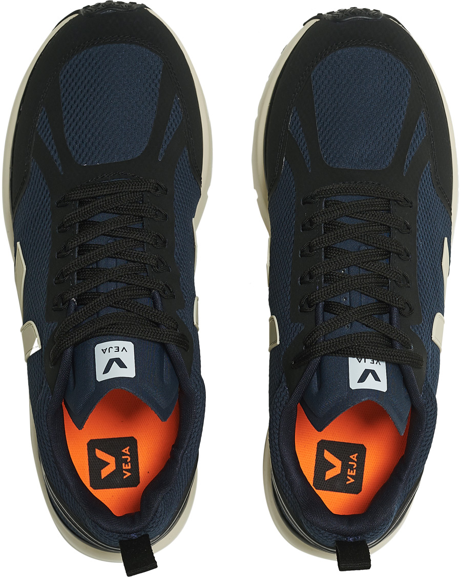 Heren | Veja Condor 2 Running Sneaker Nautico Pierre Black | Veja | Condor 2 Running Sneaker Nautico Pierre Black