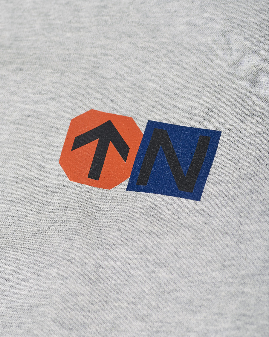 Homme | Pulls Et Tricots | Norse Projects | Vagn Colab Logo Hood Light Grey Mel