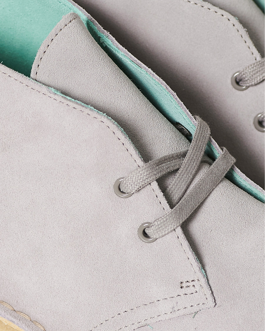 Heren | Clarks Originals Desert Boot Grey Combi | Clarks Originals | Desert Boot Grey Combi