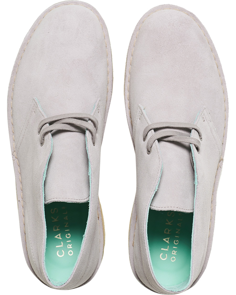 Heren | Clarks Originals Desert Boot Grey Combi | Clarks Originals | Desert Boot Grey Combi