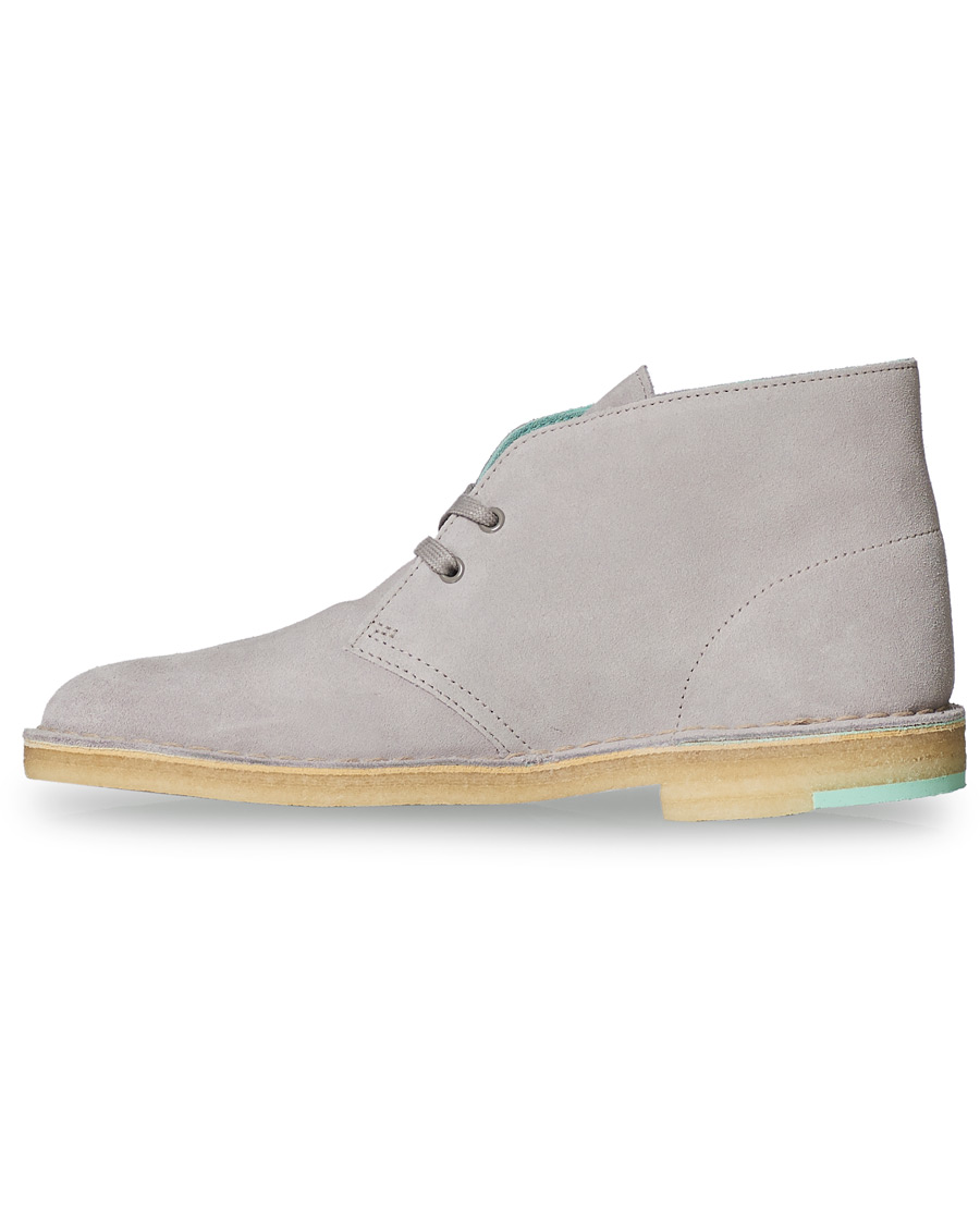 Heren | Clarks Originals Desert Boot Grey Combi | Clarks Originals | Desert Boot Grey Combi
