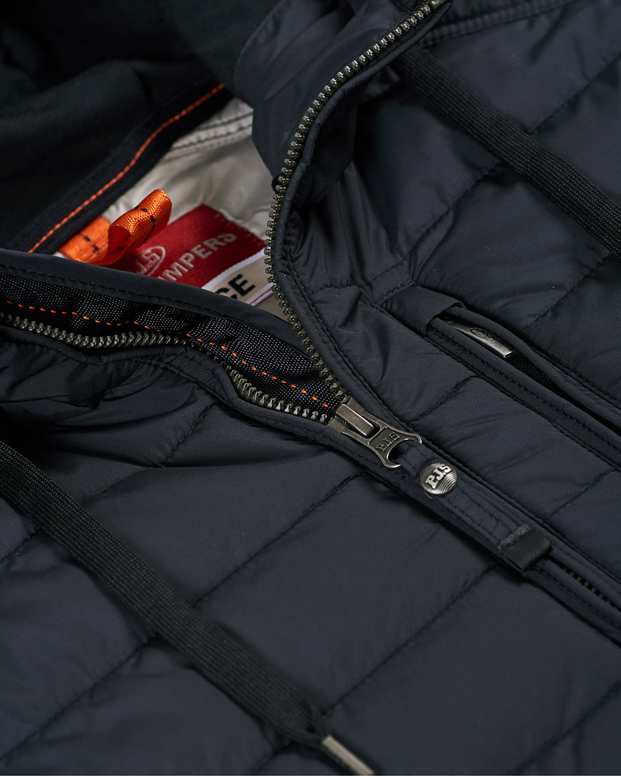 Homme | Manteaux Et Vestes | Parajumpers | Ivor Fleece Hooded Hybrid Black