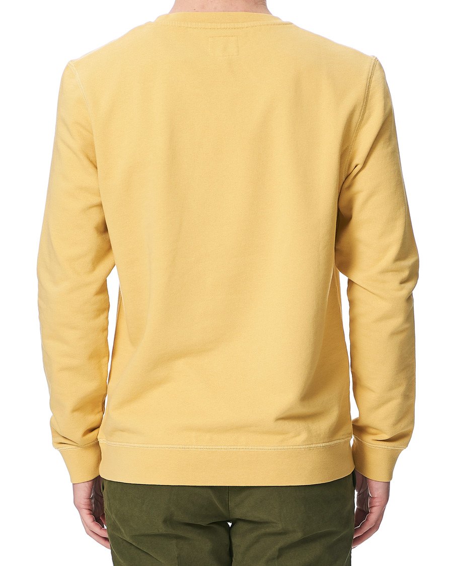 Homme | Pulls Et Tricots | Kent & Curwen | E.K 1926 Rose Logo Sweatshirt Sandy Yellow