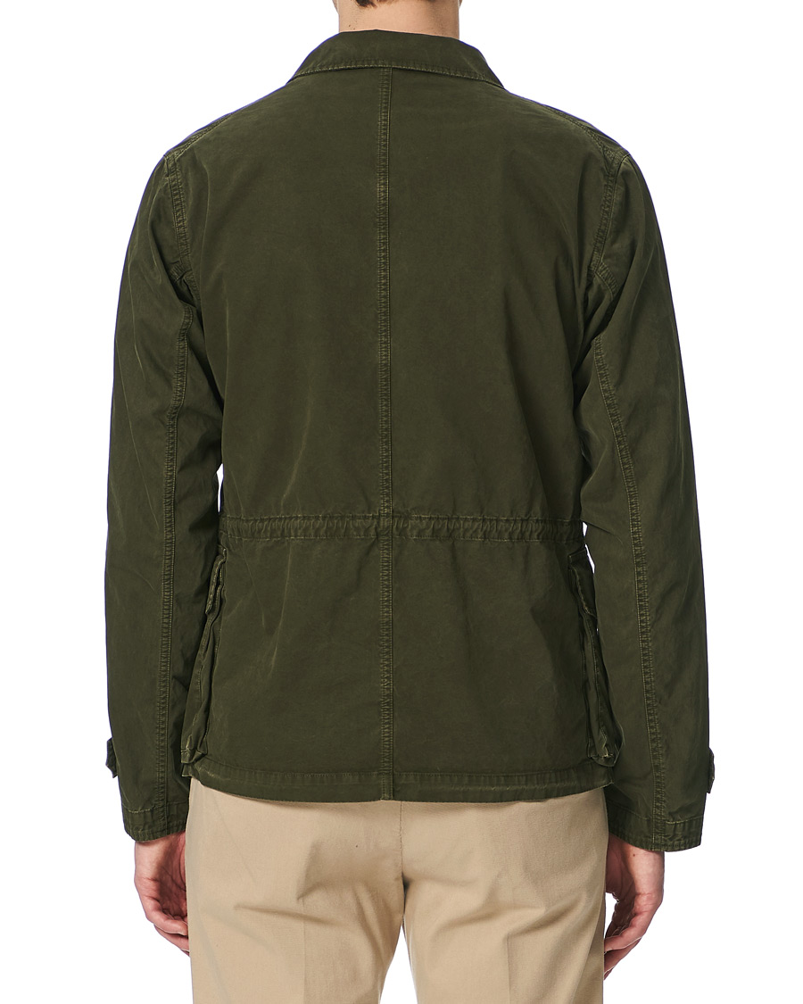 Homme | Manteaux Et Vestes | L.B.M. 1911 | Cotton Gabardine Field Jacket Olive