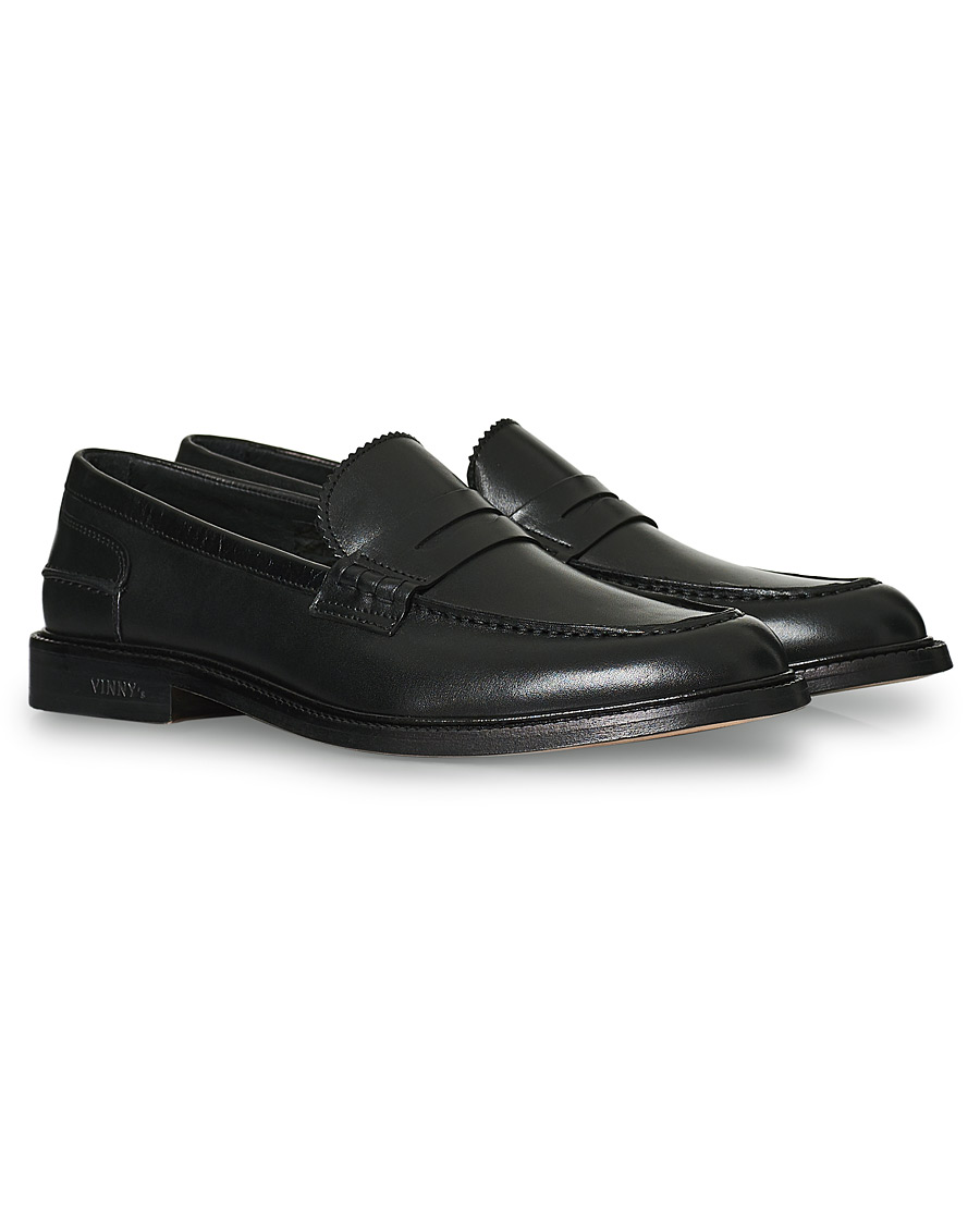 Heren | VINNY's Townee Loafer Black Calf | VINNY's | Townee Loafer Black Calf