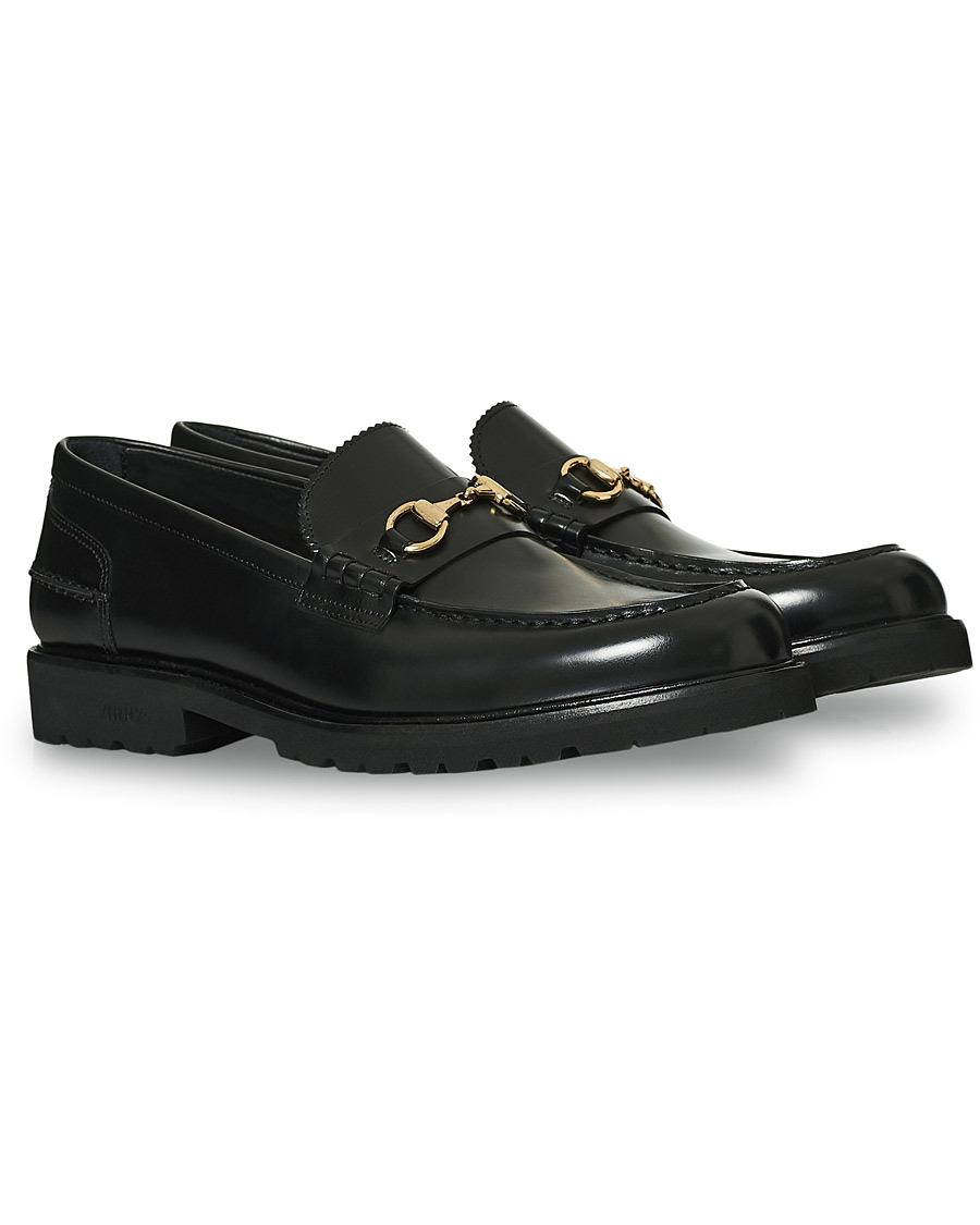 Homme | VINNY's Le Club Horsebit Loafer Black Polido | VINNY's | Le Club Horsebit Loafer Black Polido