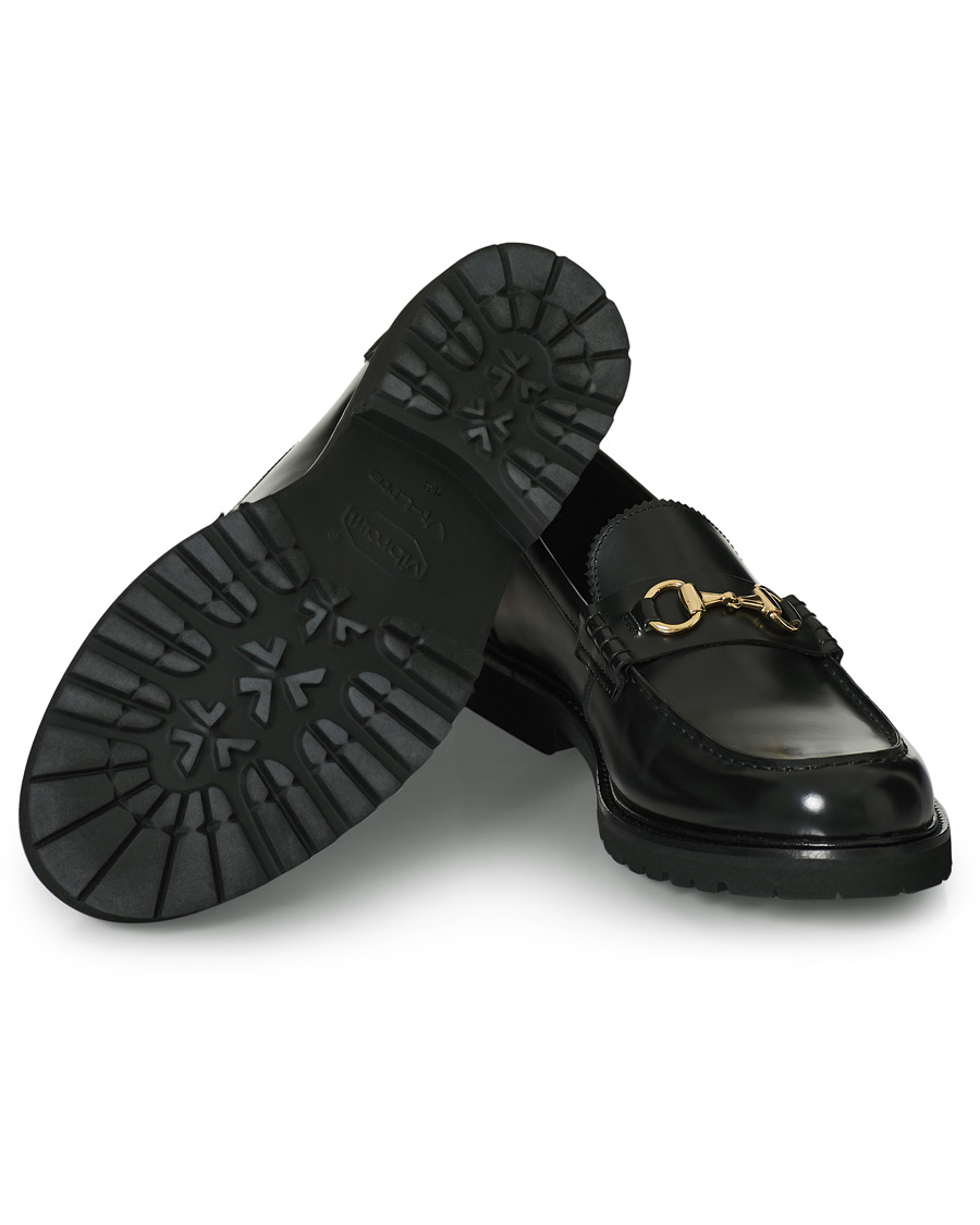 Homme | VINNY's Le Club Horsebit Loafer Black Polido | VINNY's | Le Club Horsebit Loafer Black Polido