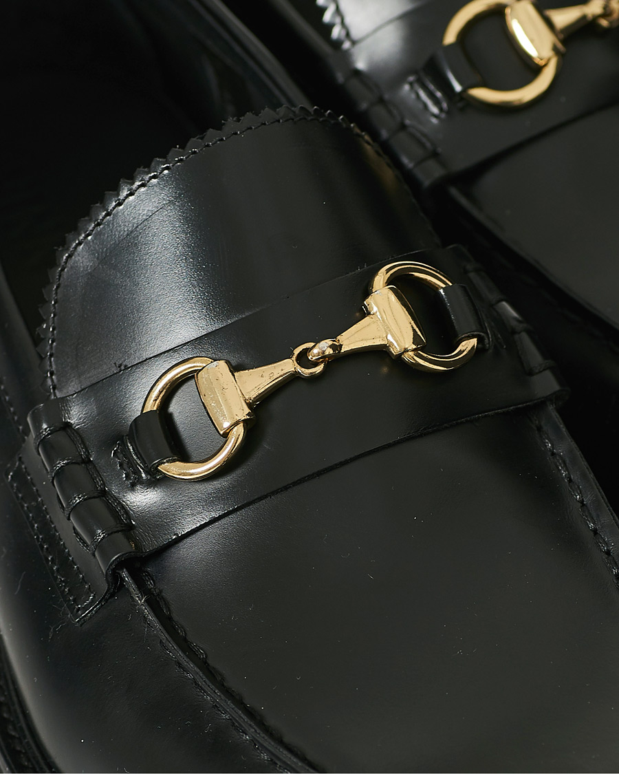 Homme | VINNY's Le Club Horsebit Loafer Black Polido | VINNY's | Le Club Horsebit Loafer Black Polido