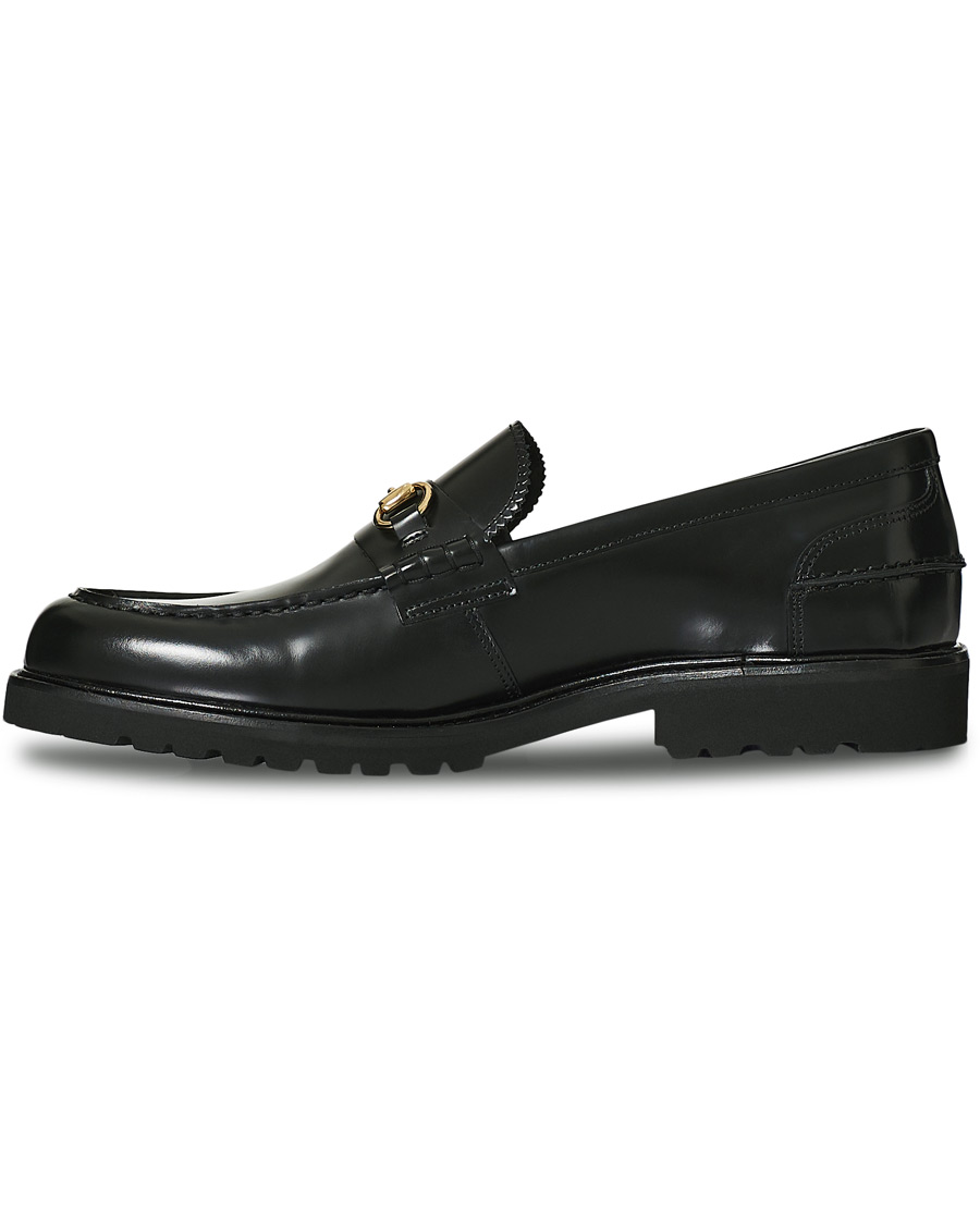 Homme | VINNY's Le Club Horsebit Loafer Black Polido | VINNY's | Le Club Horsebit Loafer Black Polido