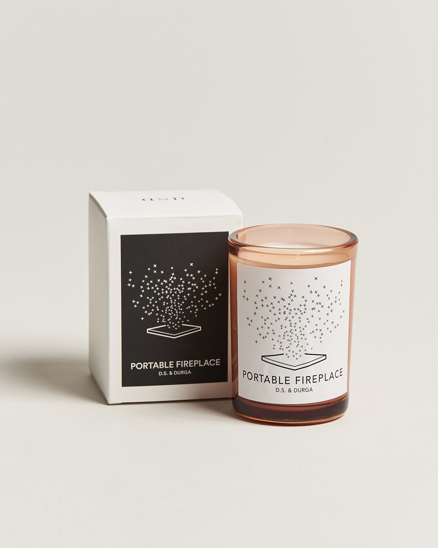 Heren | Geurkaarsen | D.S. & Durga | Portable Fireplace Scented Candle 200g