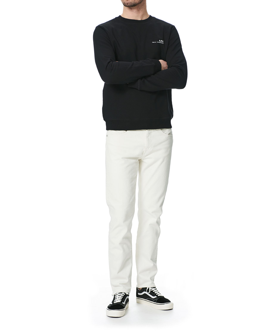 Heren | Truien | A.P.C. | Item Crew Neck Sweatshirt Black