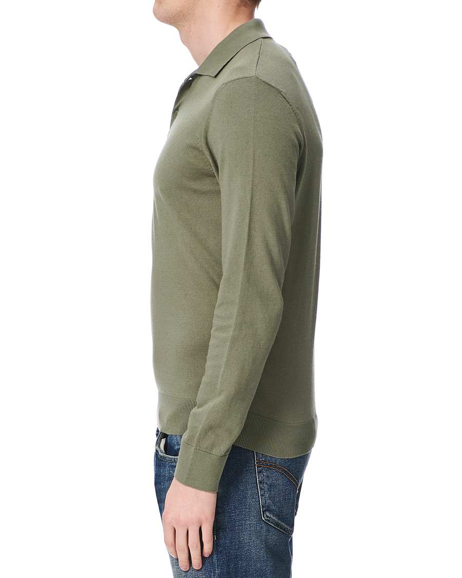 Homme | Pulls Et Tricots | A.P.C. | Cotton/Cashmere Knitted Polo Sage