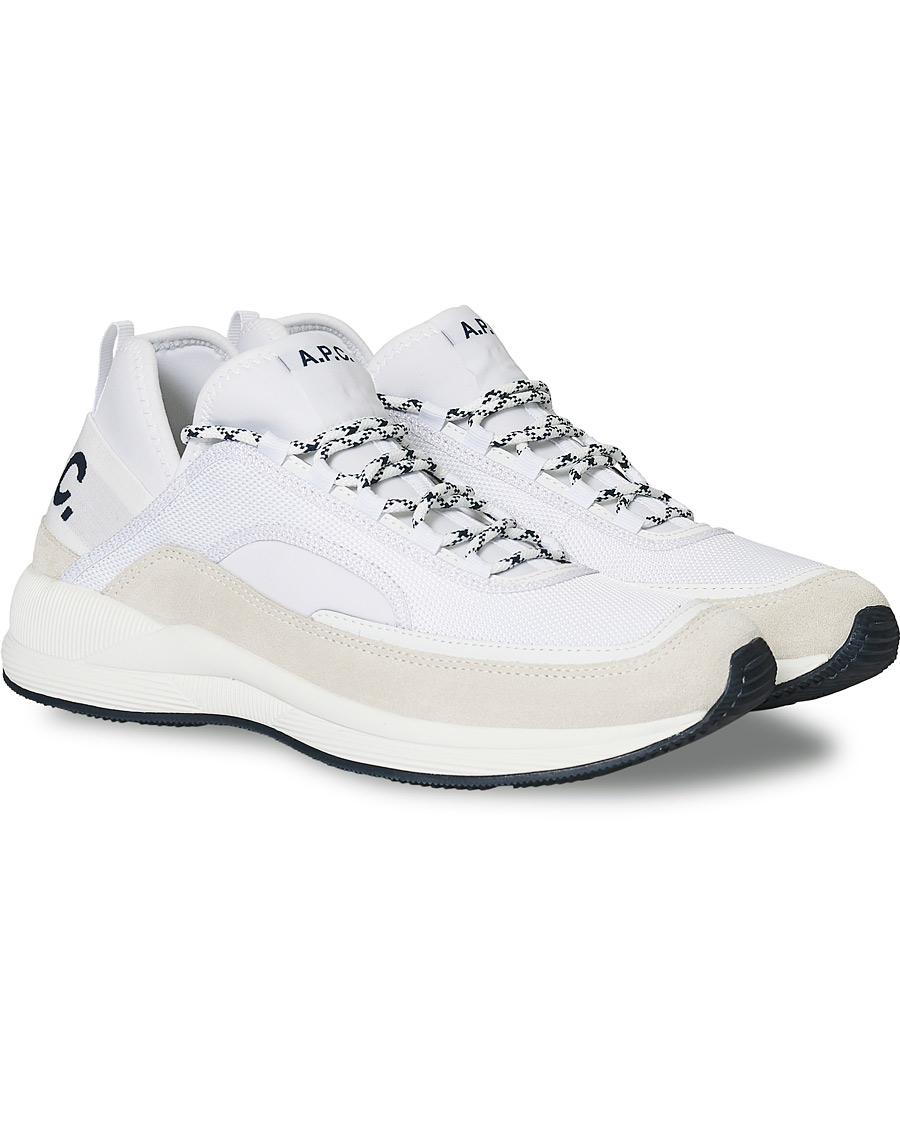Homme | A.P.C. Running Sneakers White | A.P.C. | Running Sneakers White