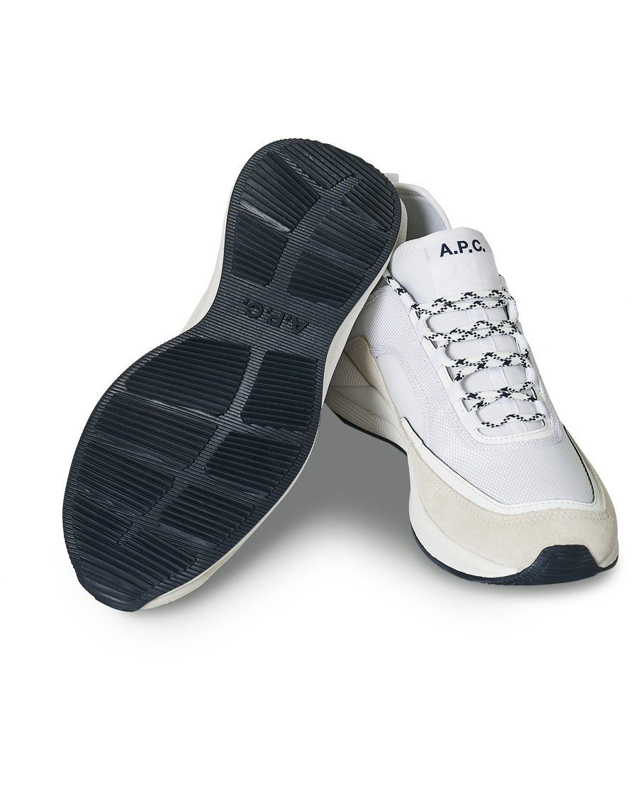 Homme | A.P.C. Running Sneakers White | A.P.C. | Running Sneakers White