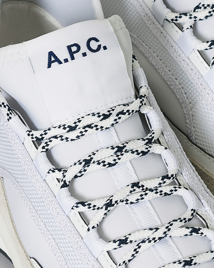Homme | A.P.C. Running Sneakers White | A.P.C. | Running Sneakers White