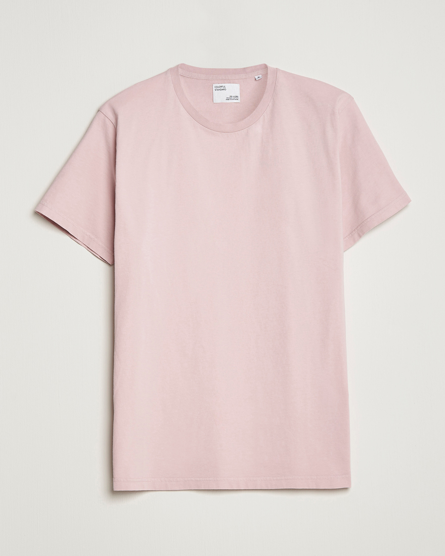 Homme | T-shirts | Colorful Standard | Classic Organic T-Shirt Faded Pink