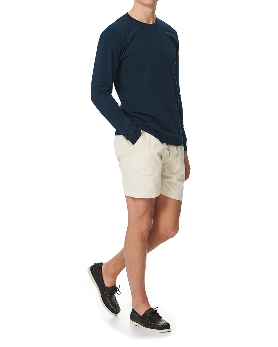 Homme | T-shirts | Colorful Standard | Classic Organic Long Sleeve T-shirt Navy Blue