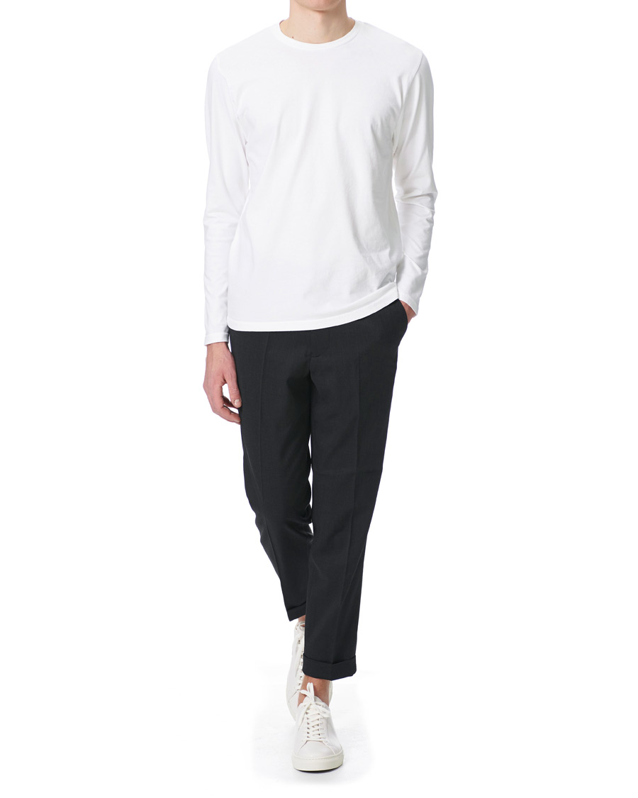 Homme | T-shirts | Colorful Standard | Classic Organic Long Sleeve T-shirt Optical White