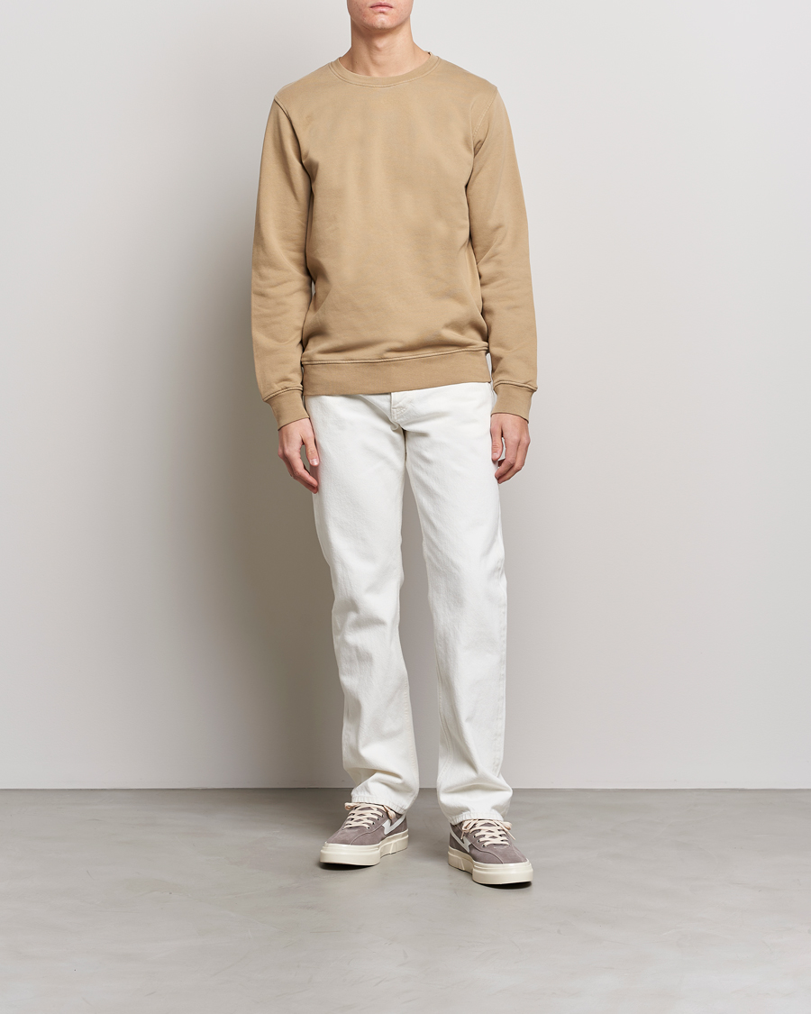 Heren | Truien | Colorful Standard | Classic Organic Crew Neck Sweat Desert Khaki
