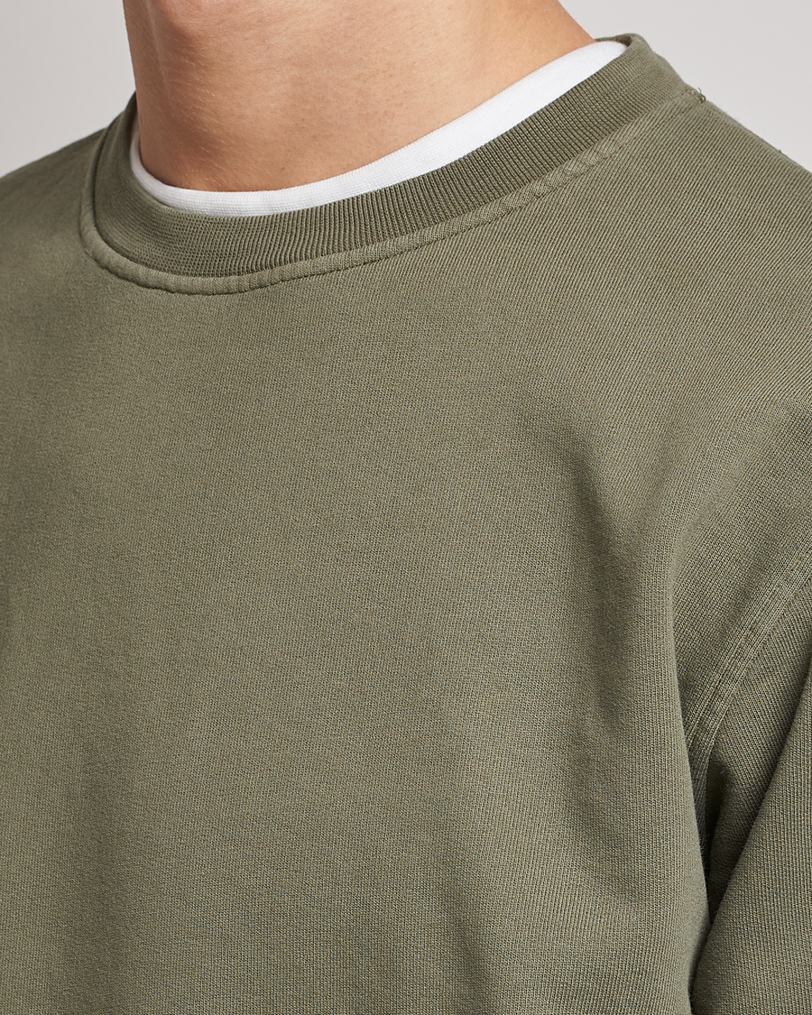Heren | Truien | Colorful Standard | Classic Organic Crew Neck Sweat Dusty Olive