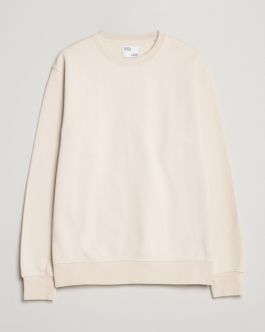 Heren | Truien | Colorful Standard | Classic Organic Crew Neck Sweat Ivory White