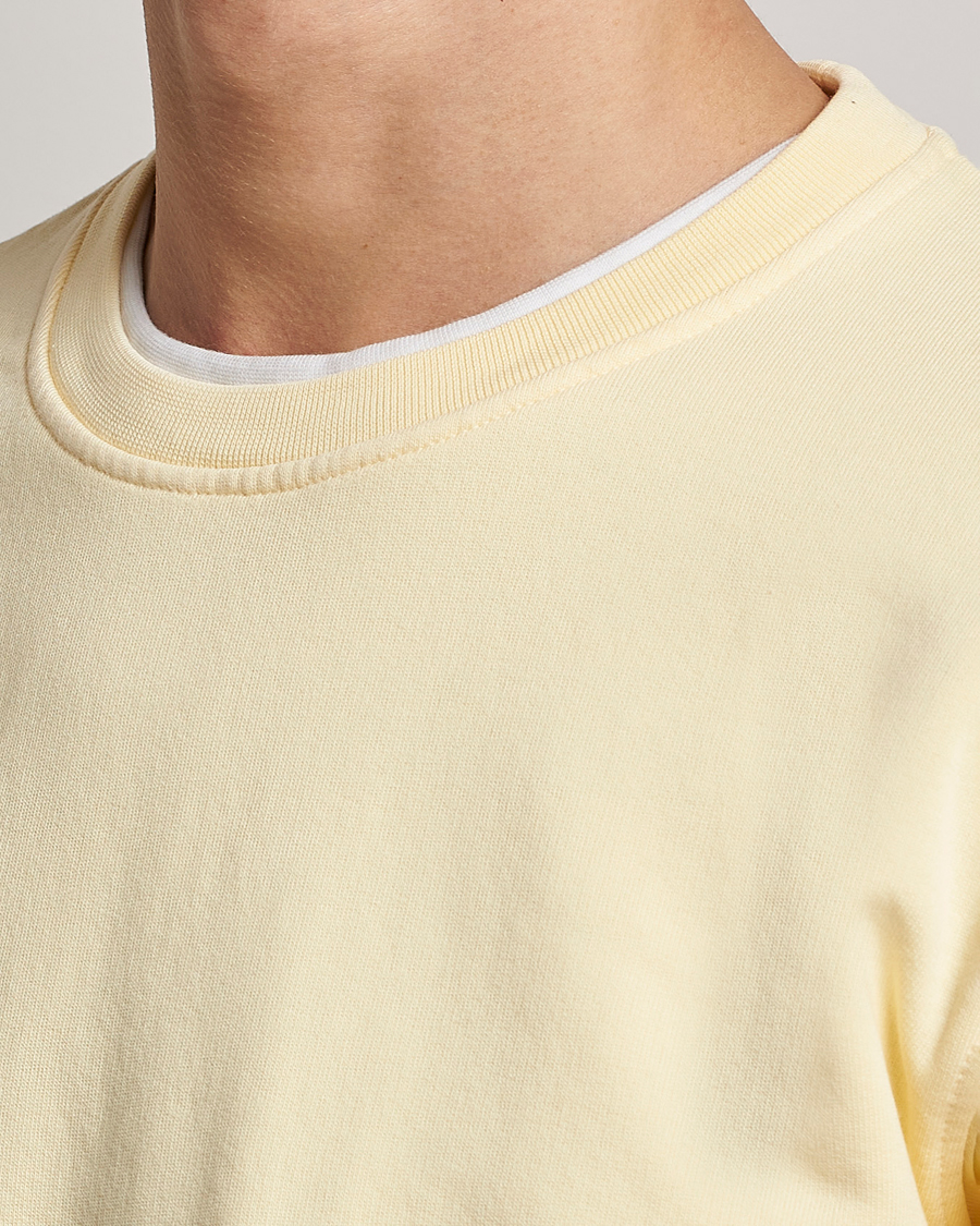 Heren | Truien | Colorful Standard | Classic Organic Crew Neck Sweat Soft Yellow