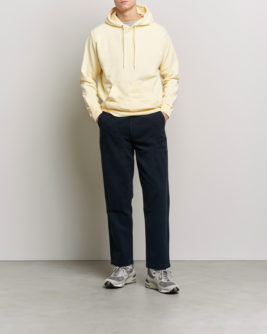 Homme | Pulls Et Tricots | Colorful Standard | Classic Organic Hood Soft Yellow