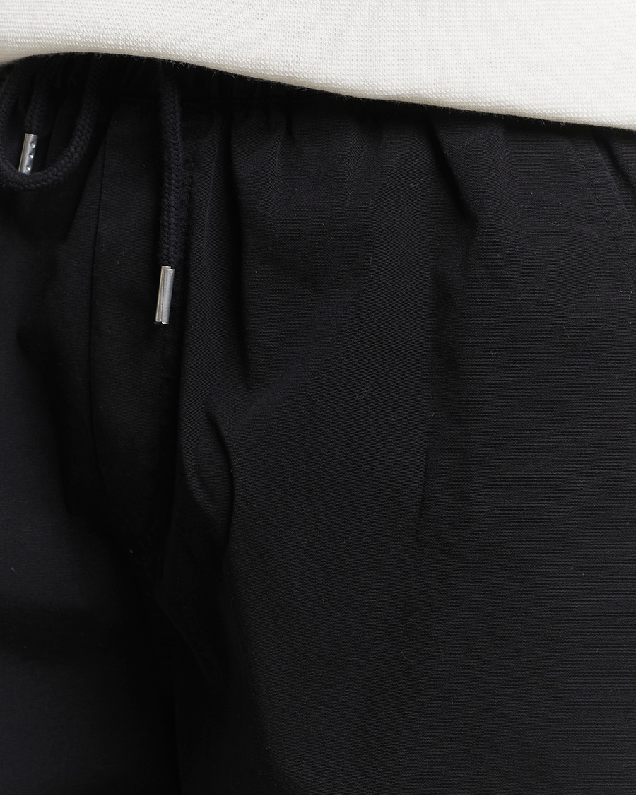 Homme | Shorts | Colorful Standard | Classic Organic Twill Drawstring Shorts Deep Black