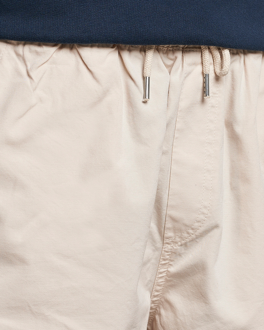 Heren | Korte broek | Colorful Standard | Classic Organic Twill Drawstring Shorts Ivory White