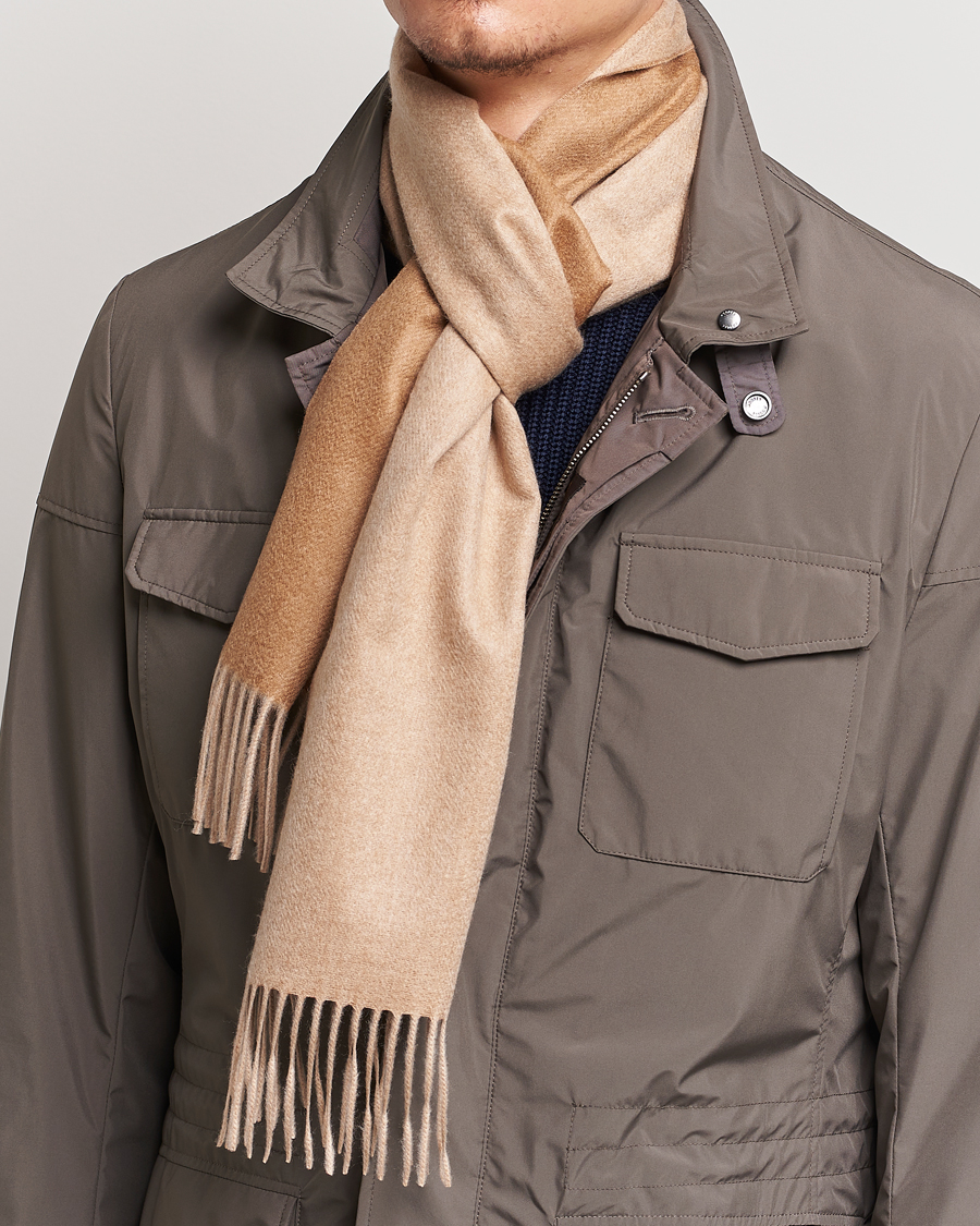 Homme | Piacenza Cashmere Vicuna/Baby Cashmere Scarf Camel | Piacenza Cashmere | Vicuna/Baby Cashmere Scarf Camel