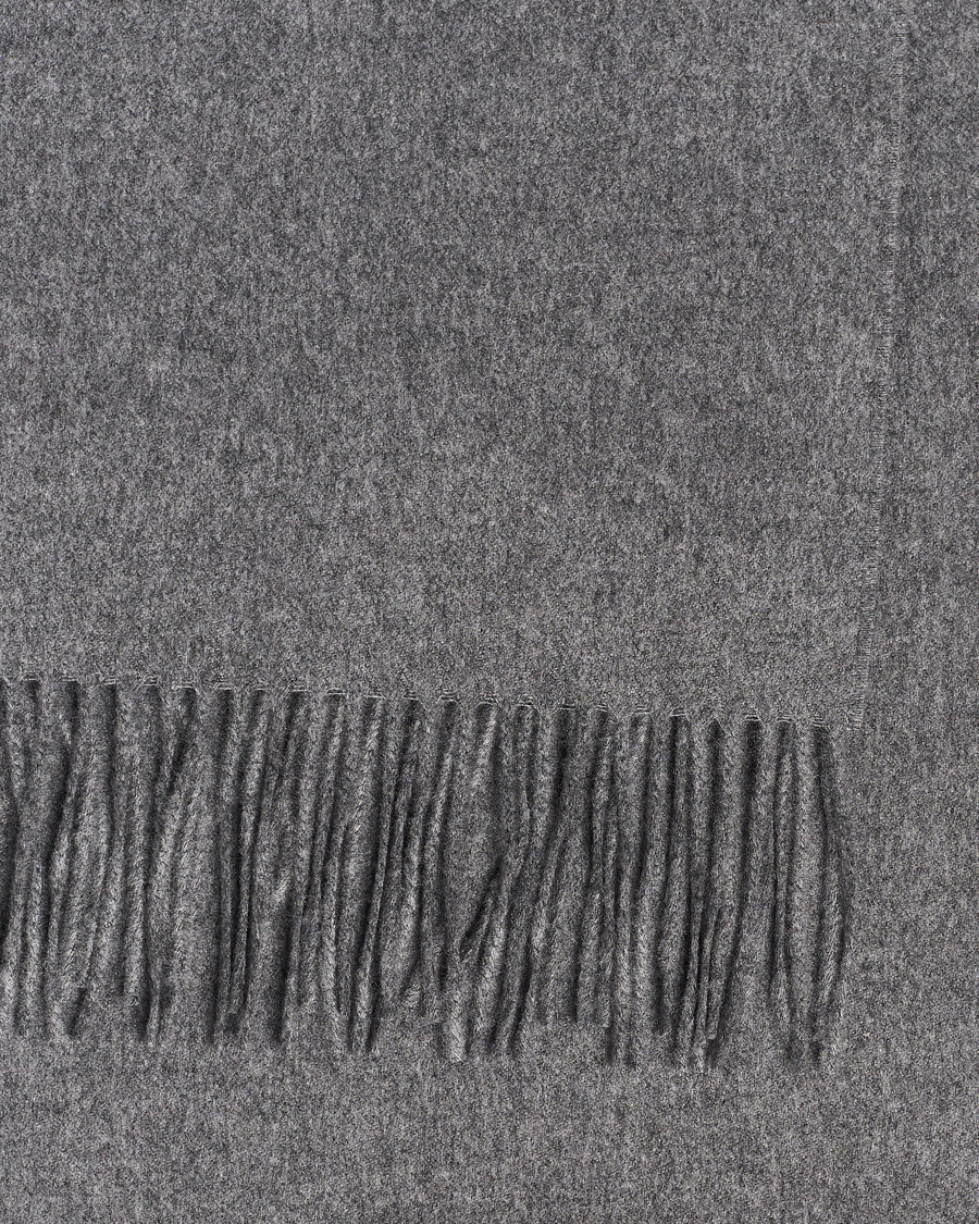 Heren | Sjaals | Piacenza Cashmere | Cashmere Scarf Grey Melange